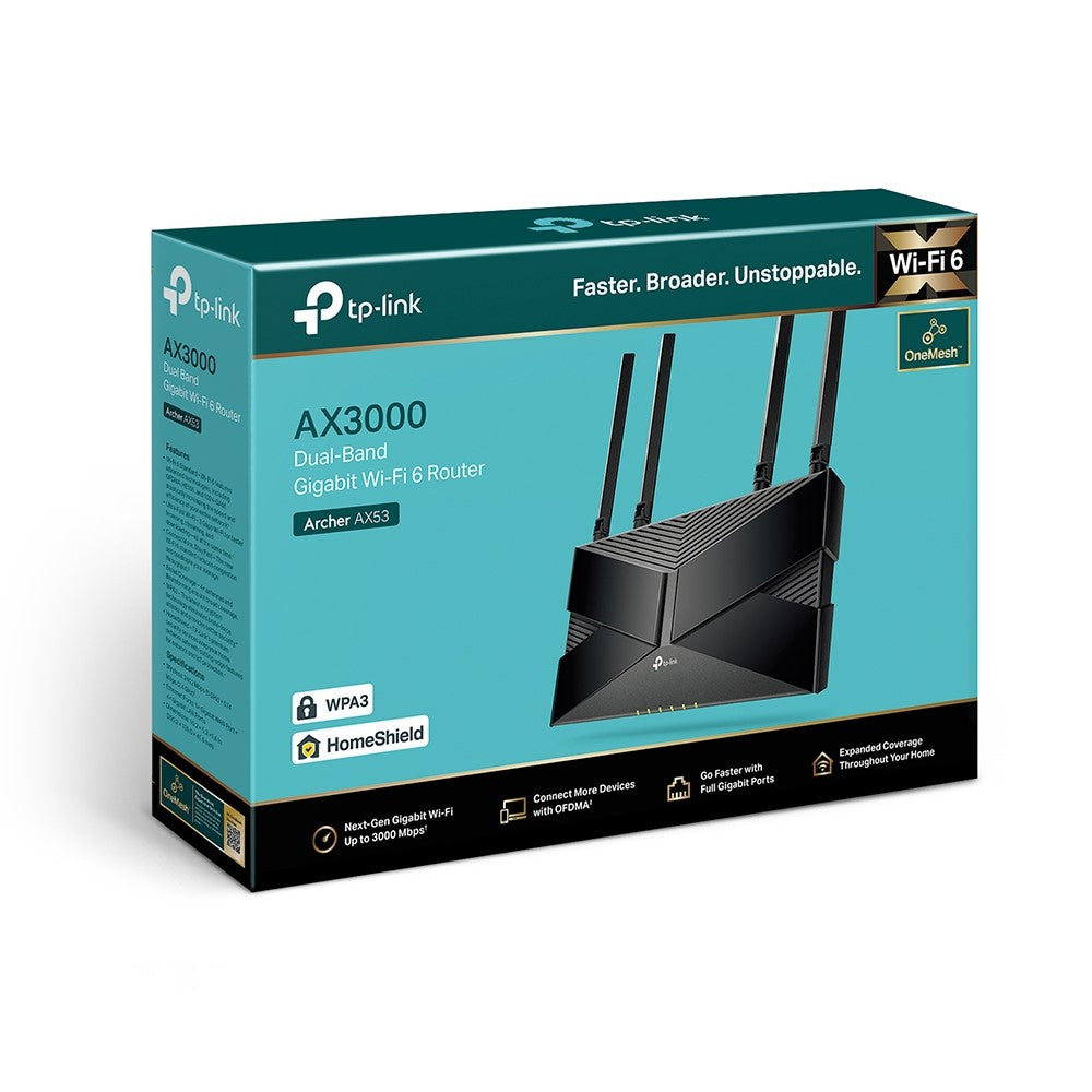 TP-Link Archer AX53, AX3000 Wi-fi 6, Wireless Router | Tanzania
