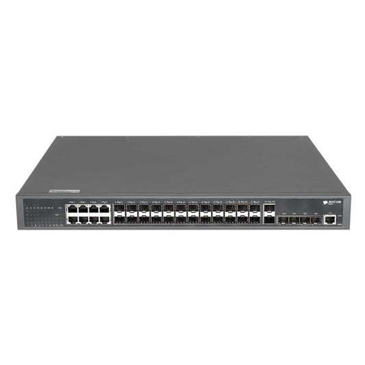 BDCOM 24 Port 3-Layer Managed Gigabit SFP Switch S3900-24S8T6X