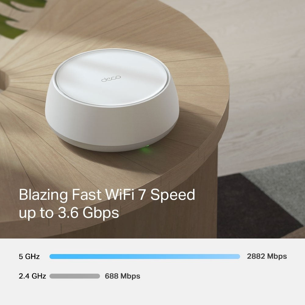 TP-LINK Deco BE22, BE3600 Whole Home Mesh Wi-Fi 7 System