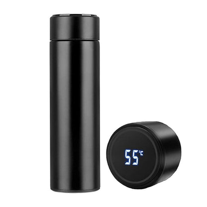 LED Temperature Touch Screen Vacuum Thermos Flask Water Bottle – 500ml