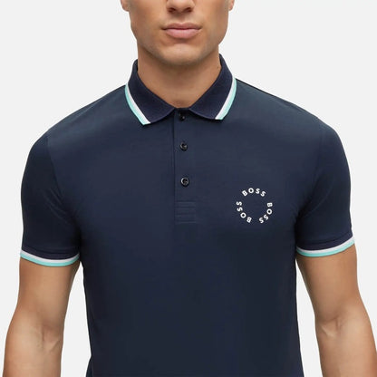 Hugo Boss Navy Blue Cotton Polo T-shirt | Shirts in Dar Tanzania