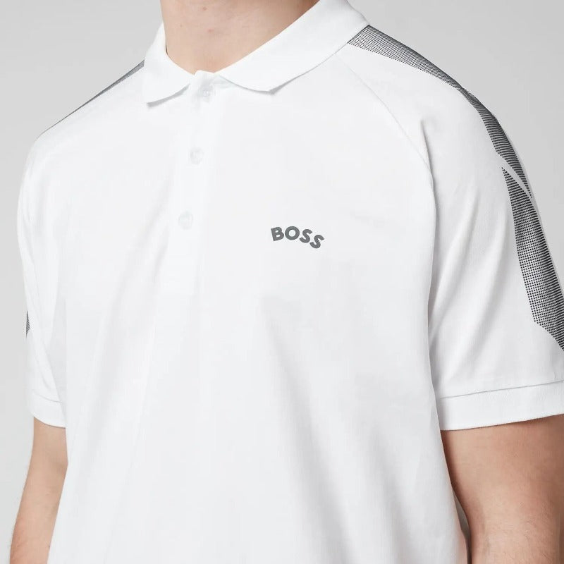 BOSS White Cotton Polo T-shirt | T-shirts in Dar Tanzania