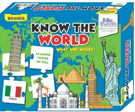 BRANDS Know The World 40pc Jigsaw Puzzles in Dar Tanzania