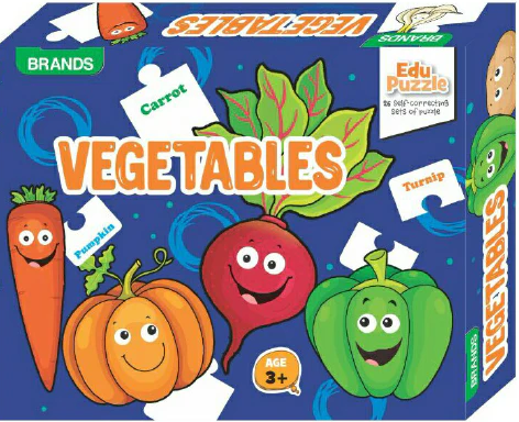 BRANDS Vegetables 40pc Jigsaw Puzzles in Dar Tanzania