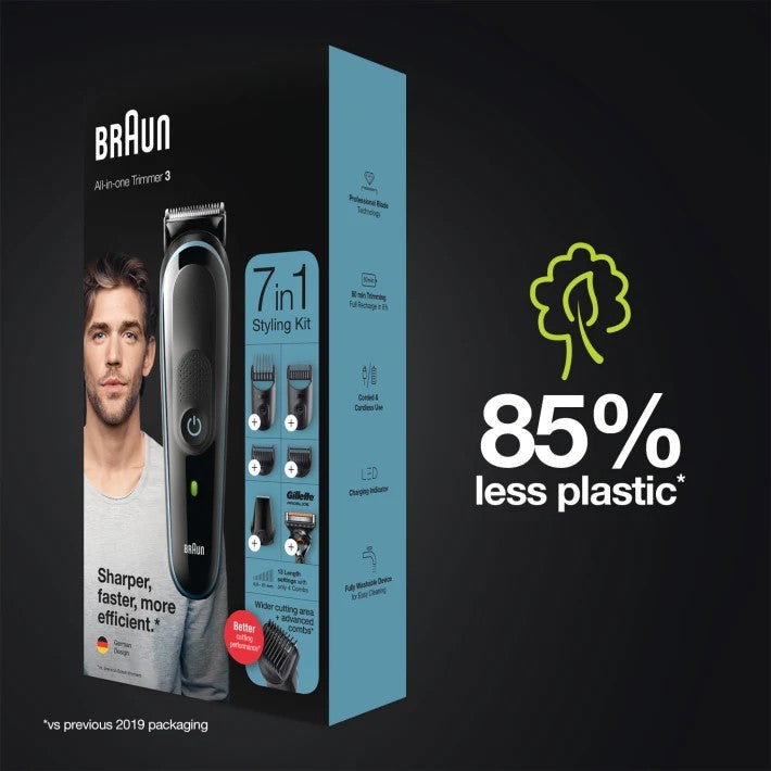 BRAUN 7-in-1 Cordless Trimmer MGK3345 | Hair trimmers in Dar Tanzania