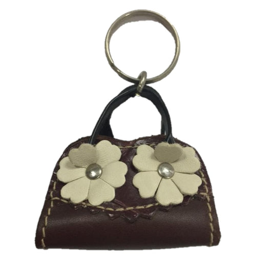 Italian Leather Handbag Keychain | Gifts In Dar Tanzania