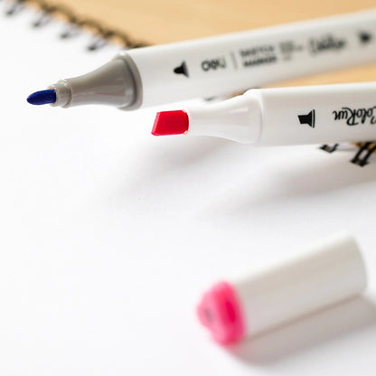 DELI ColoRun 36pc Sketch Markers | Colouring markers in Tanzania