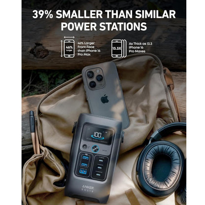 ANKER SOLIX C200, 60000mAh, 200W, 192Wh, DC Portable Power Station