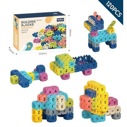 MEIFEN 120pc Numbers Building Blocks | Educational toys in Tanzania