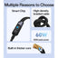 YESIDO USB-C, USB-C to iP Watch, 1.2m, 60W Fast Charging Cable CA136C