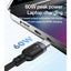 YESIDO USB-C, USB-C to iP Watch, 1.2m, 60W Fast Charging Cable CA136C