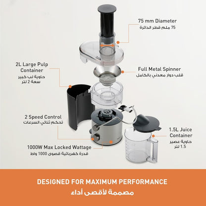 Panasonic 1000W, 2-Speed Juicer MJ-CB800 | Juicers in Dar Tanzania