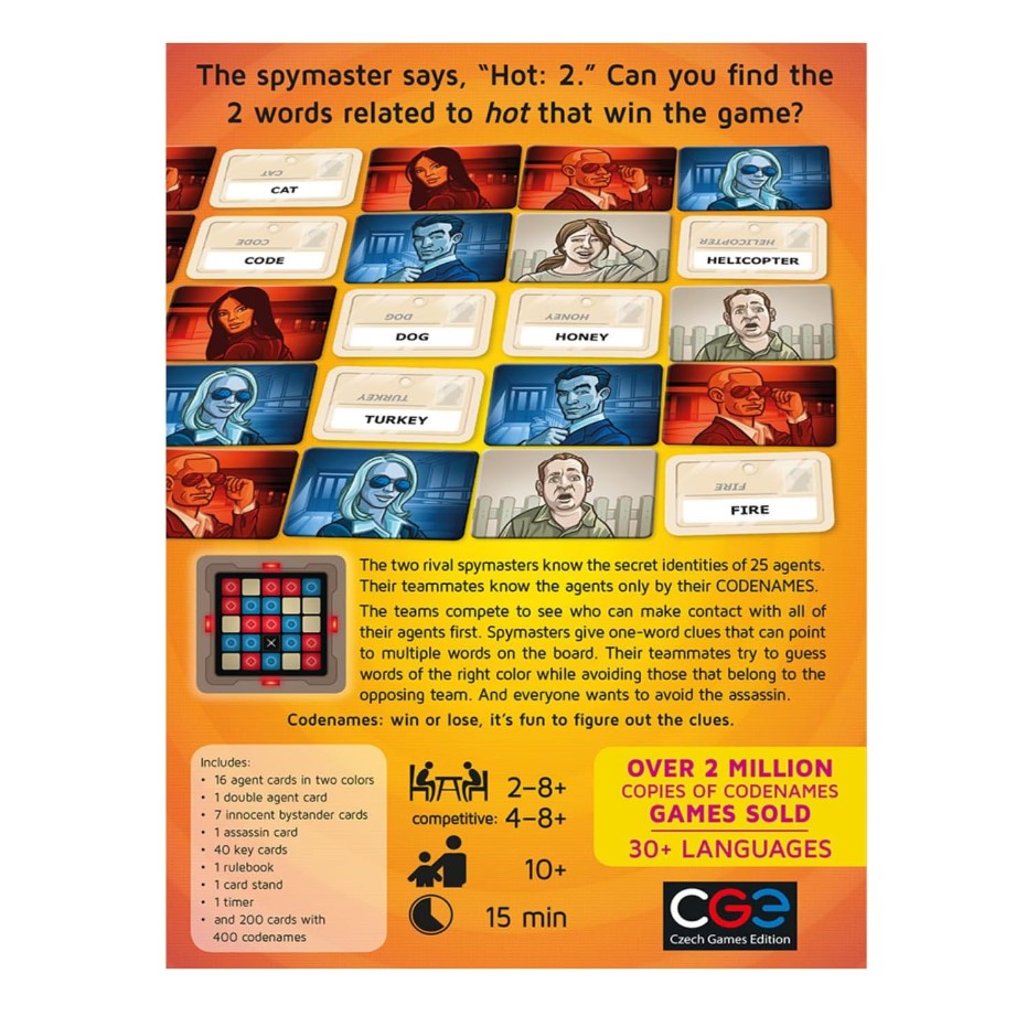 CODENAMES Board Game | Classic Spy game in Tanzania