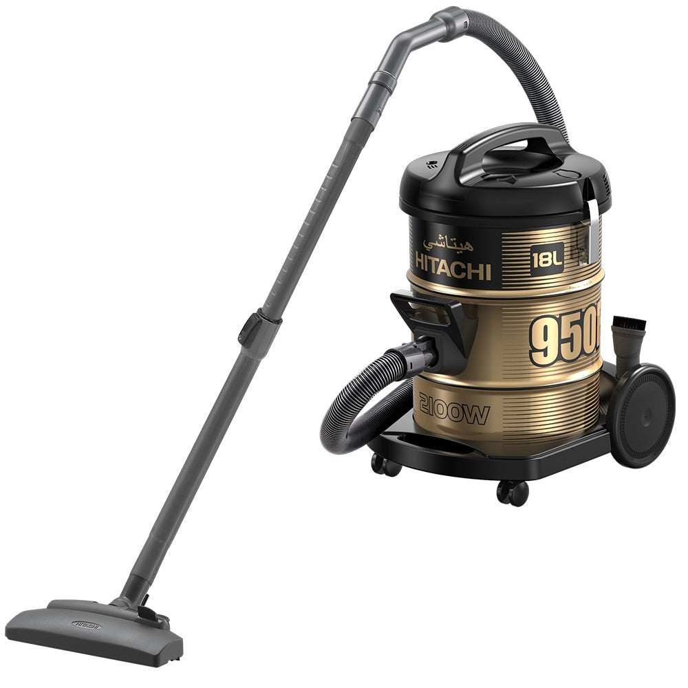 HITACHI 2100W, 18L Drum Vacuum Cleaner CV-950F | HITACHI Tanzania