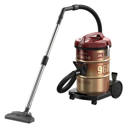 HITACHI 2200W, 21L Drum Vacuum Cleaner CV-960F | HITACHI Tanzania