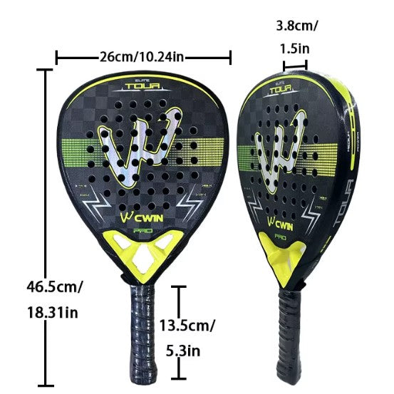 CAMEWIN ELITE TOUR Carbon Fiber Padel Racket | PadelBall in Tanzania