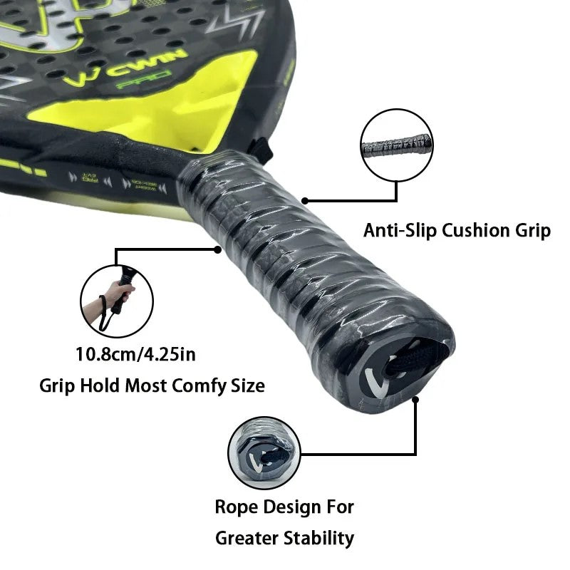 CAMEWIN ELITE TOUR Carbon Fiber Padel Racket | PadelBall in Tanzania