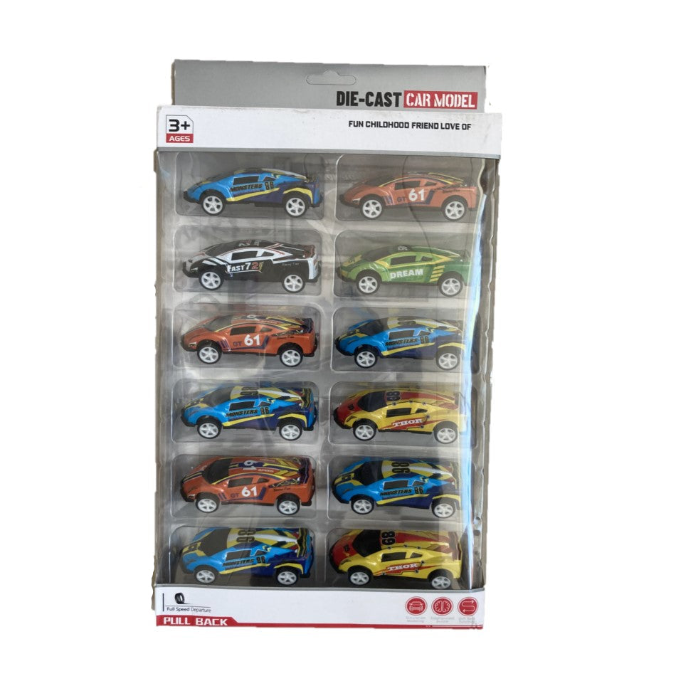 Pull-back Toy Car Set, 12 pcs | Toy Cars in Dar Tanzania