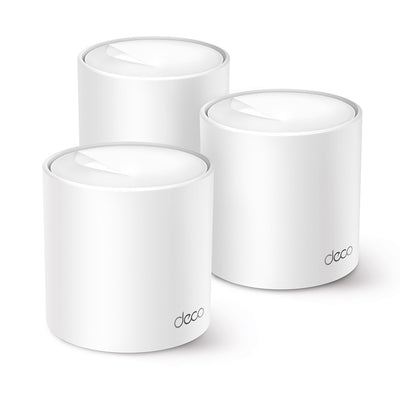 TP-LINK Deco X10 AX1500 Whole Home Mesh Wi-Fi 6 System, 3pc Pack