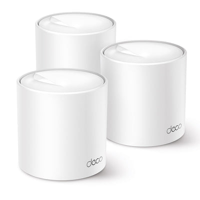 TP-LINK Deco X50 AX3000 Whole Home Mesh Wi-Fi 6 System, 3pc Pack