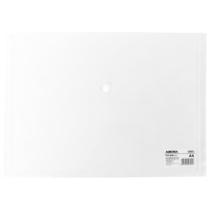 DELI A4 White Plastic Folder With Button | Folder in Dar Tanzania