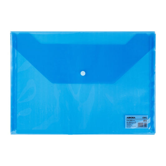 DELI A4 Blue Plastic Folder With Button | Files in Dar Tanzania