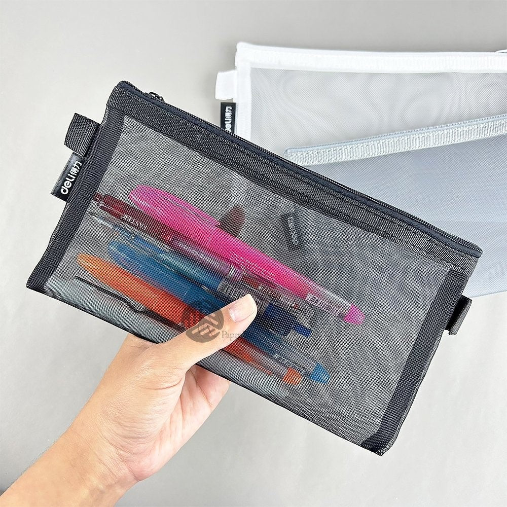 DELI Net Pencil case | Stationery suppliers in Dar Tanzania