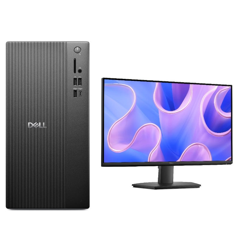 Dell ect1250 desktop with Dell 27 inch monitor se2725hm