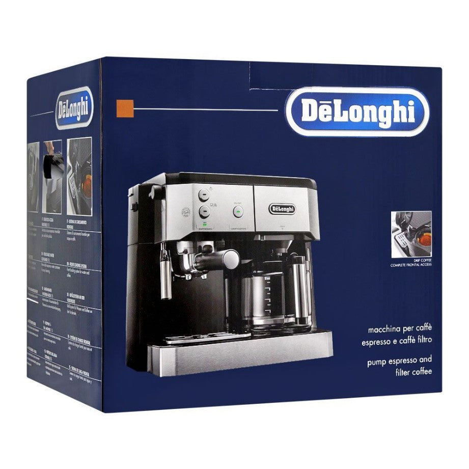 DELONGHI Combi Cappuccino, Coffee, Espresso Machine BCO421