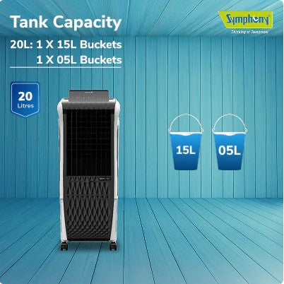 SYMPHONY DIET 3D 20i 20L Tower Air Cooler | Air Cooler in Dar Tanzania