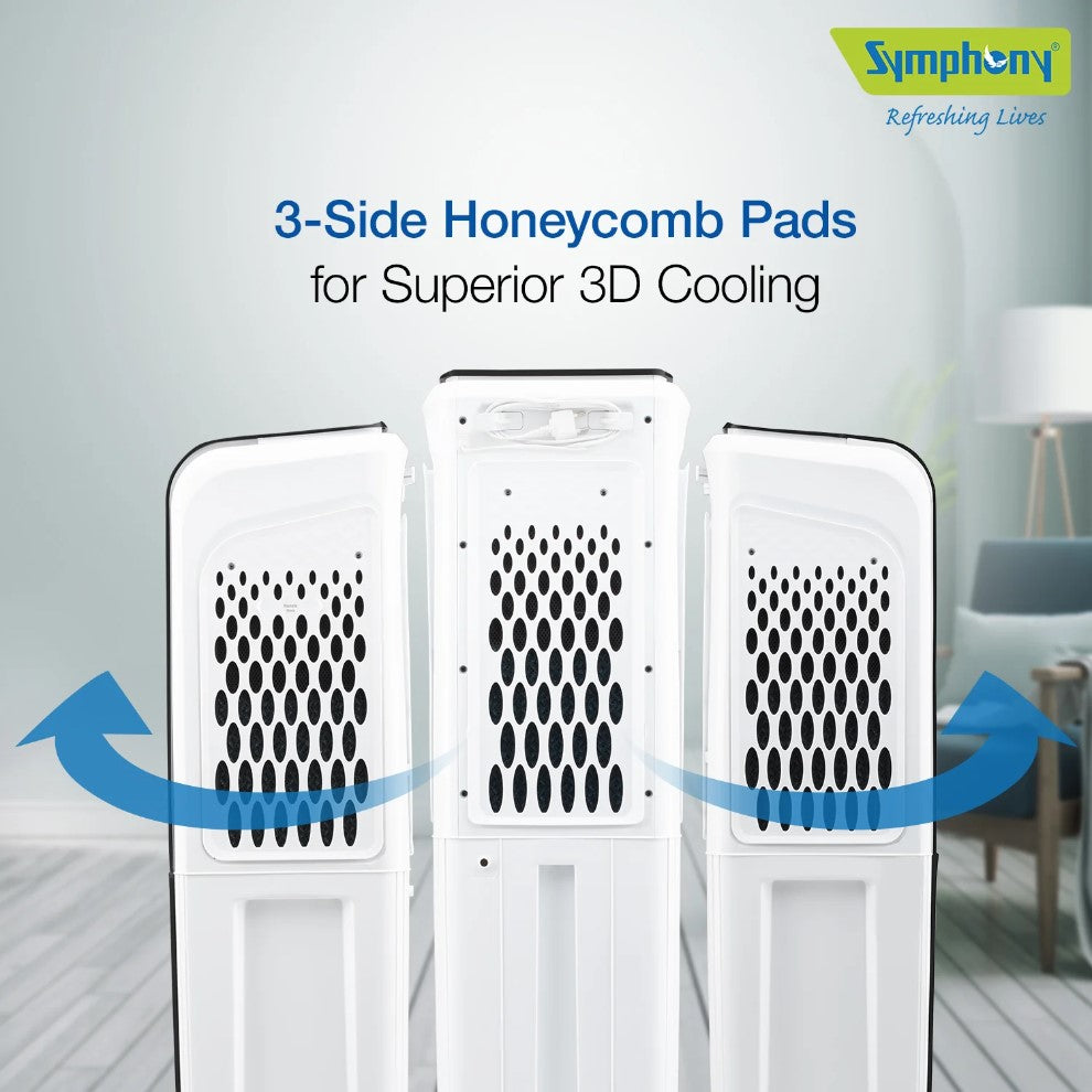 SYMPHONY DIET 3D 55i 55L Tower Air Cooler | Air Cooler in Dar Tanzania