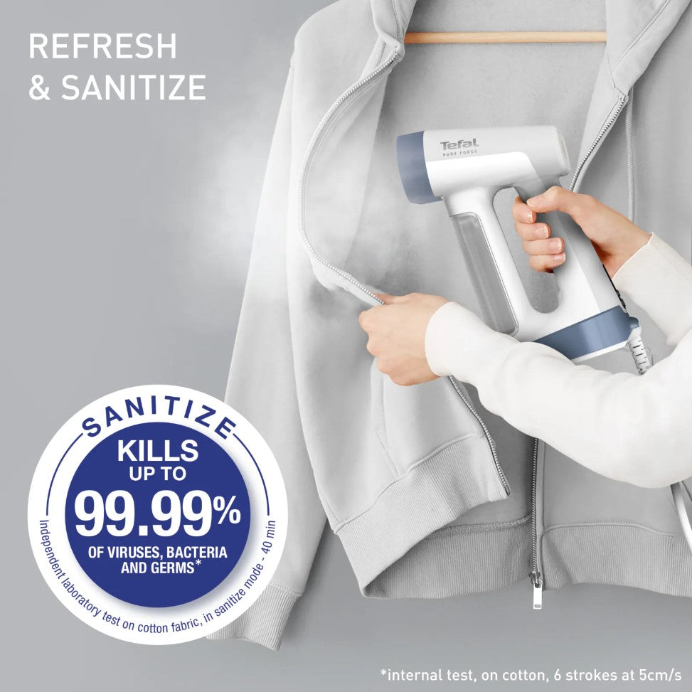 TEFAL 1800w Pure Force Handheld Garment Steamer DT8722