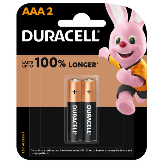 Duracell AAA Alkaline Battery Pack 2pc | Batteries in Dar Tanzania