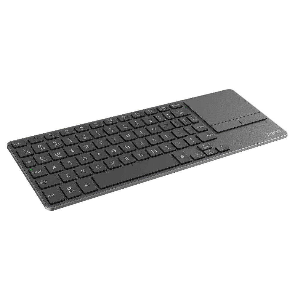 RAPOO E900T Bluetooth/ Wireless, Multi-mode Keyboard With Touchpad
