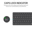 RAPOO E900T Bluetooth/ Wireless, Multi-mode Keyboard With Touchpad