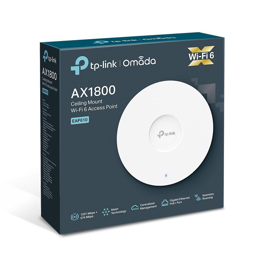 TP-LINK AX1800 Wireless Dual Band Access Point EAP610 | Tanzania
