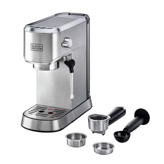 BLACK+DECKER Espresso, Cappuccino, Coffee Machine ECM150-B5