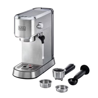 BLACK+DECKER Espresso, Cappuccino, Coffee Machine ECM150-B5