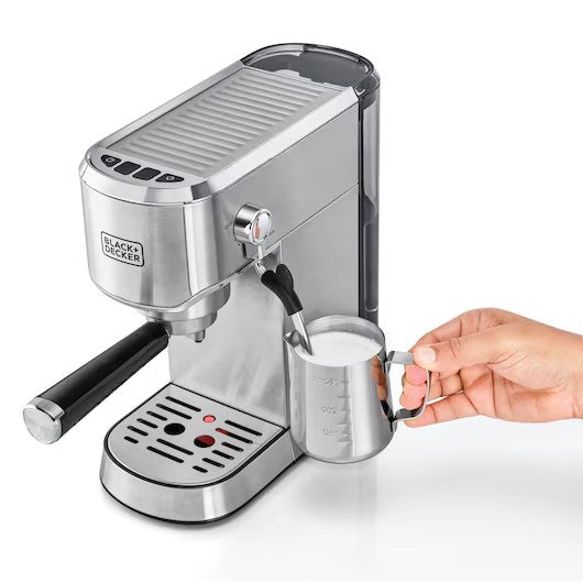 BLACK+DECKER Espresso, Cappuccino, Coffee Machine ECM150-B5