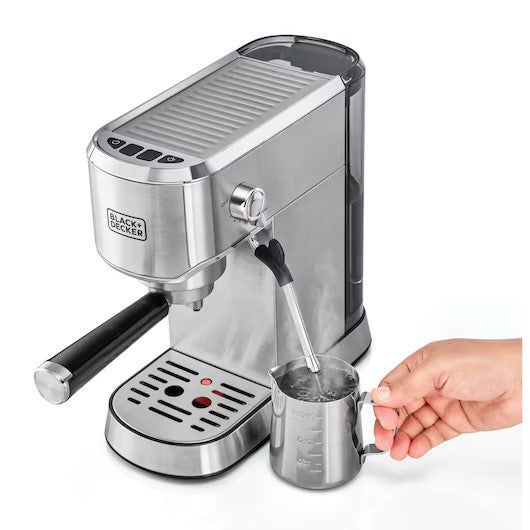 BLACK+DECKER Espresso, Cappuccino, Coffee Machine ECM150-B5