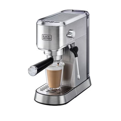 BLACK+DECKER Espresso, Cappuccino, Coffee Machine ECM150-B5