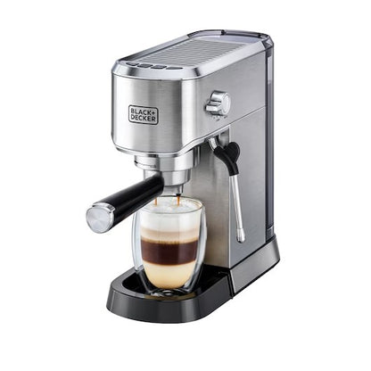 BLACK+DECKER Espresso, Cappuccino, Coffee Machine ECM150-B5