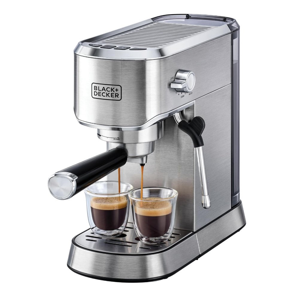 BLACK+DECKER Espresso, Cappuccino, Coffee Machine ECM150-B5