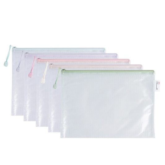 DELI PVC Gridding Zipper bag A4 | Zipper bags in Dar Tanzania