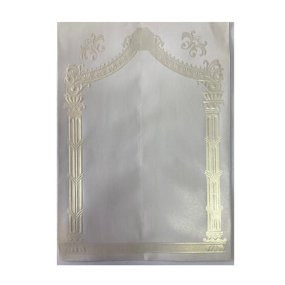 Invitees Gazebo Arc Design Cream Glossy Envelope 6x 8 Inch | Tanzania