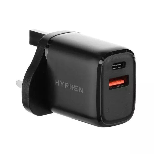 HYPHEN PD 20W, Type-C, USB-A, Wall Charger HPA-D20UKB0478