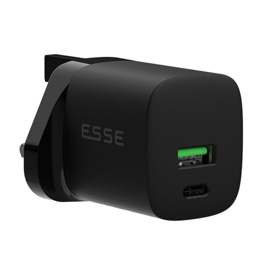 ESSE Novapulse PD 30W, Type-C, USB, GaN Wall Charger EPD-30WCBK8917