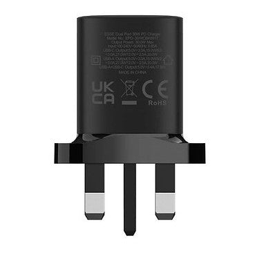 ESSE Novapulse PD 30W, Type-C, USB, GaN Wall Charger EPD-30WCBK8917