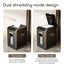 DELI ET809, P-4, Auto 150 Sheets/ Manual 12 Sheets, Paper Shredder