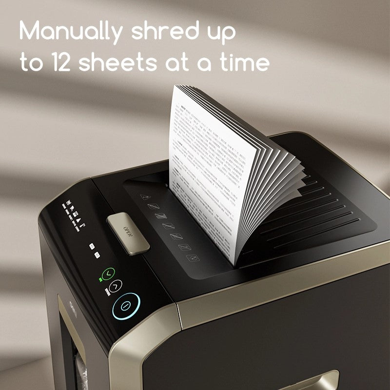 DELI ET809, P-4, Auto 150 Sheets/ Manual 12 Sheets, Paper Shredder